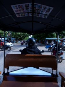 トゥクトゥクからの眺め