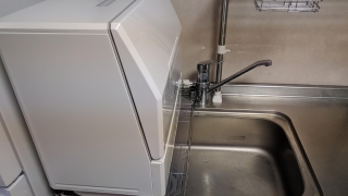 パナソニック食器洗い乾燥機NP-TCM4設置後の我が家の流し