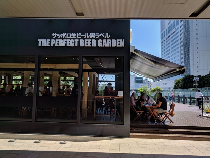 Perfect Beer Garden新宿のテラス席