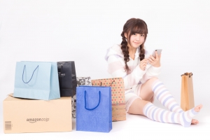 ほしい物リストを公開したら沢山届いた若い女性