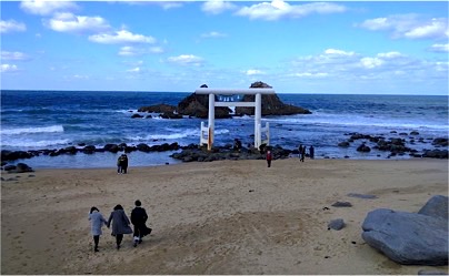 二見ヶ浦の夫婦岩